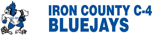 IRON COUNTY C-4 HIGH SCHOOL Sideline Store Bluejays (VIBURNUM, MISSOURI) Spirit Apparel & Accessories Store
