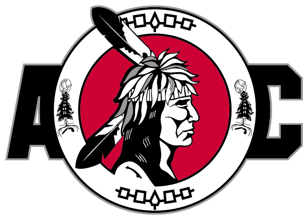Onondaga Nation Redhawks Sports Arena Logo