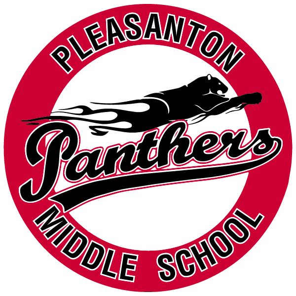 Pleasanton Middle School Panthers (Pleasanton, California) Spirit Apparel & Accessories Store