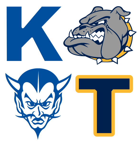 Kenmore West Kenmore East Athletics Logo