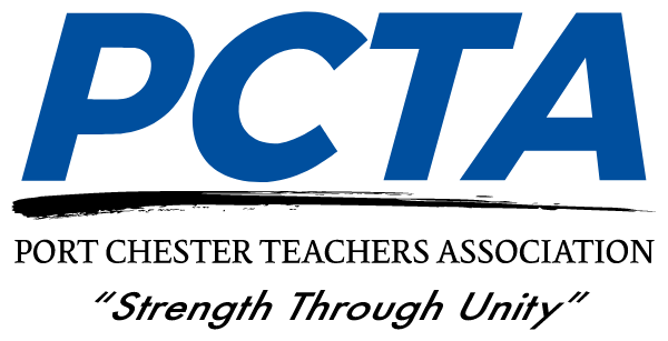 Port Chester Teacher Association of PCTA Logo