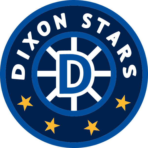 Dixon Stars Basketball Logo