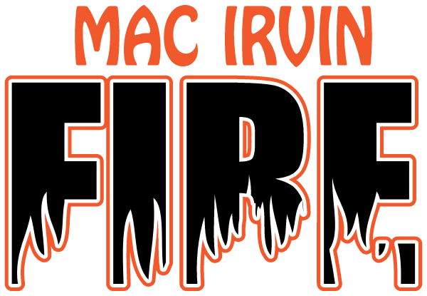 Mac Irvin Fire Logo