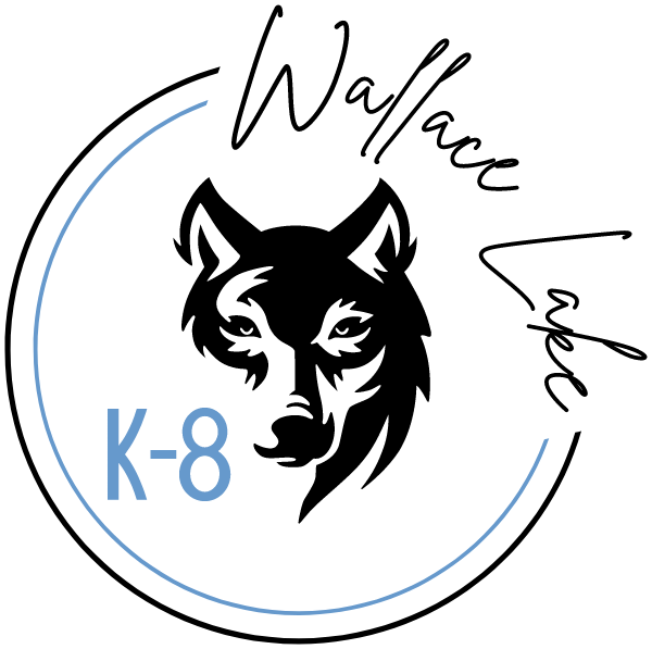 Wallace Lake  K-8 School Logo