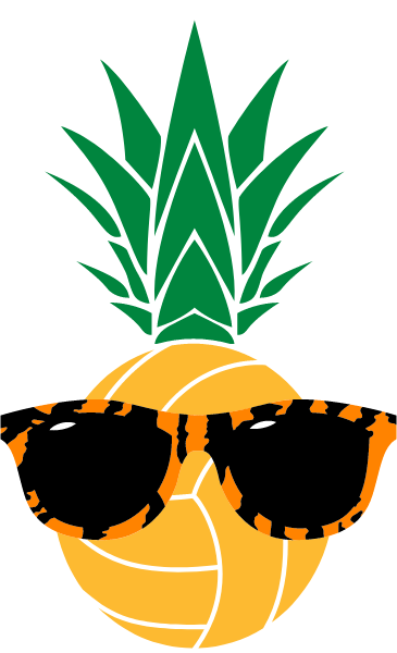 Tiger Beach Volleyball Logo