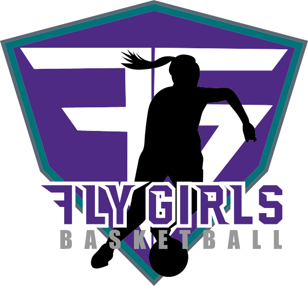 Fly Girls Basketball Team Logo