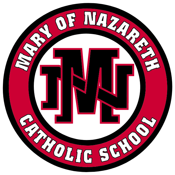 Mary Of Nazareth Catholic School Logo
