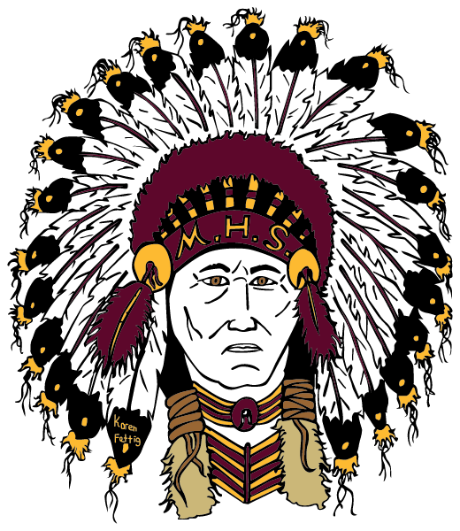 Mandaree High School Logo
