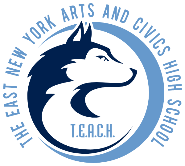 The East New York Arts And Civics High School Logo
