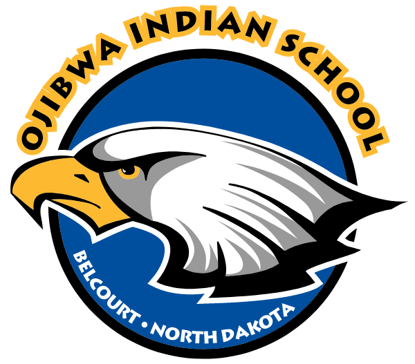 Ojibwa Indian School Logo