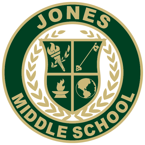 R A Jones Middle School Logo