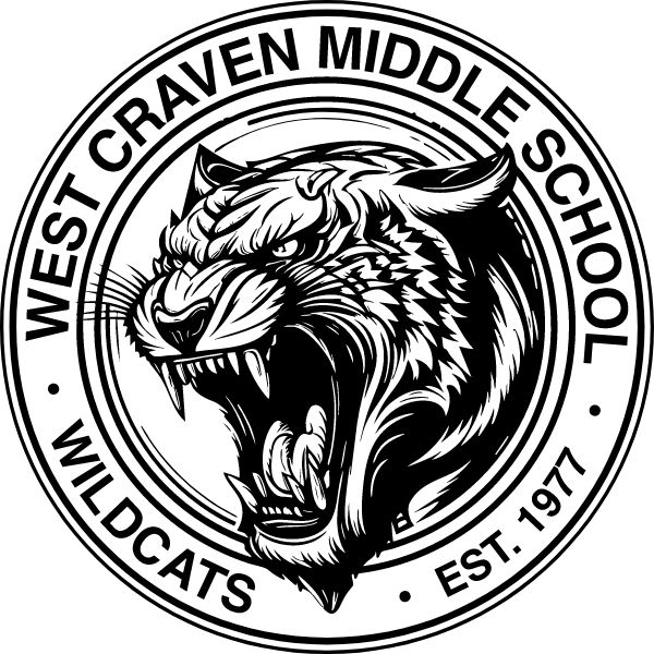 West Craven Middle School Sideline Store Wildcats (NEW BERN, NORTH CAROLINA) Spirit Apparel & Accessories Store