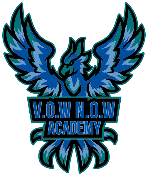 V.O.W. N.O.W. Academy Logo