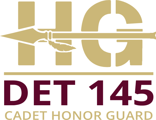 Detachment 145 Cadet Honor Guard Logo