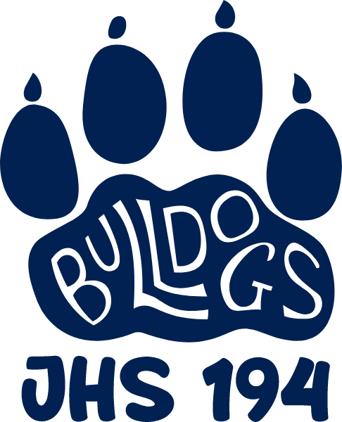 William H. Carr Junior High School 194 Logo