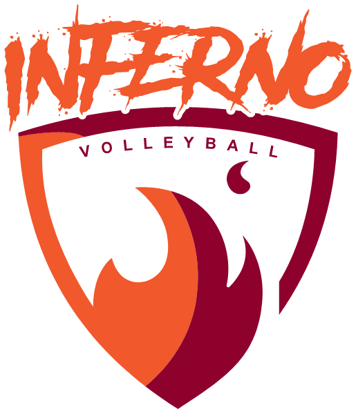 Inferno Volleyball Logo