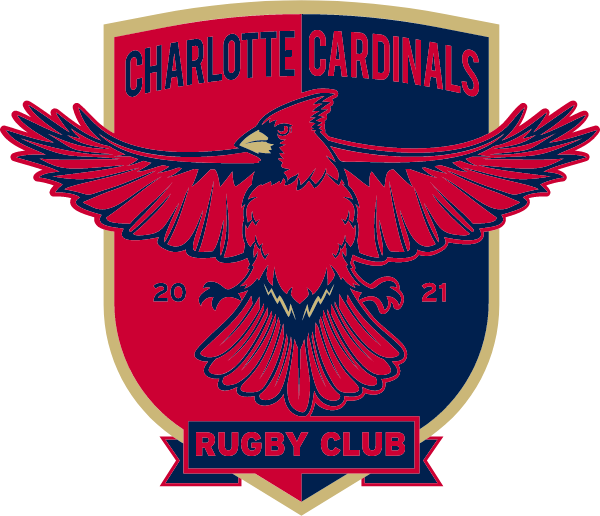 Charlotte Cardinals Rugby Logo