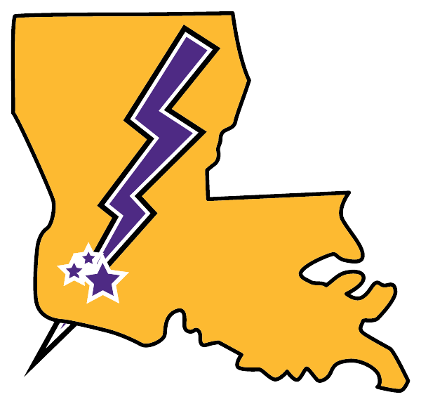 LA Bolt Baseball Logo
