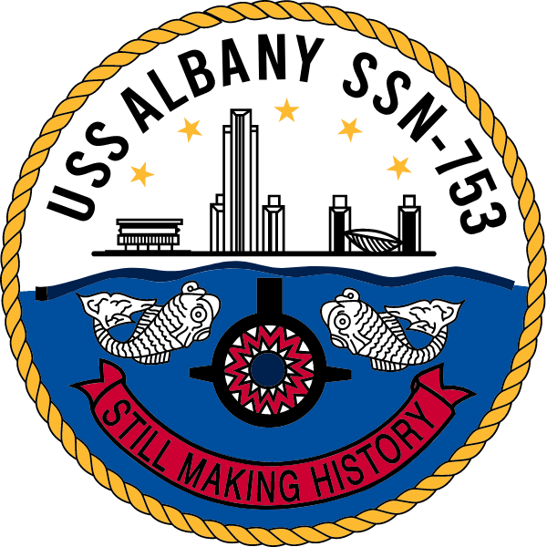 USS ALBANY Logo