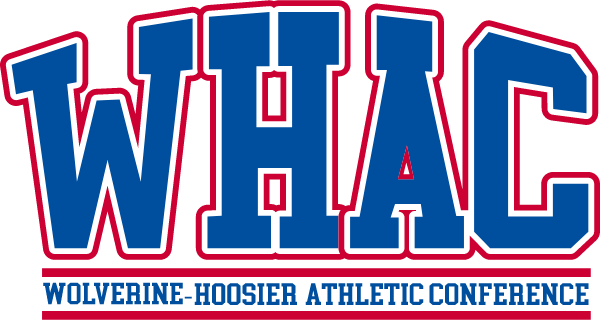 WOLVERINE-HOOSIER ATHLETIC CONFERENCE Logo