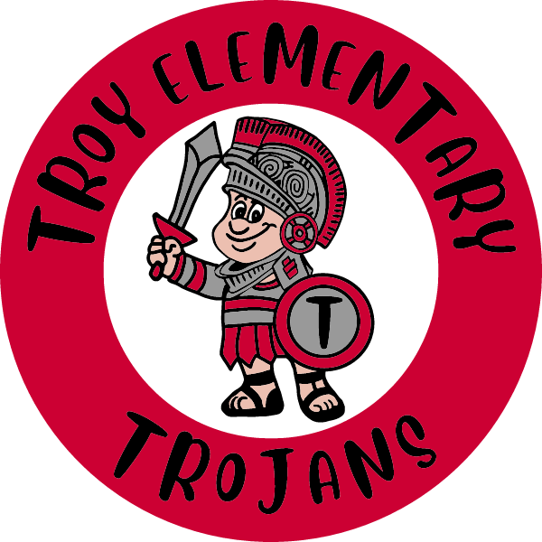 TROY ELEMENTARY SCHOOL Logo