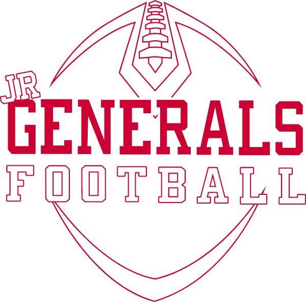 Jr Generals Football Logo