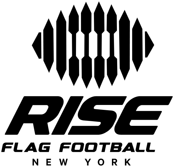 Rochester and Webster RISE Flag Football Logo