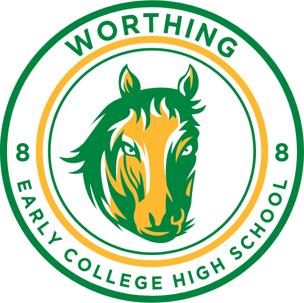 EVAN E WORTHING HIGH SCHOOL Logo