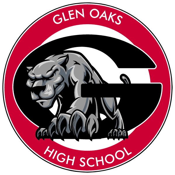 GLEN OAKS HIGH SCHOOL Logo