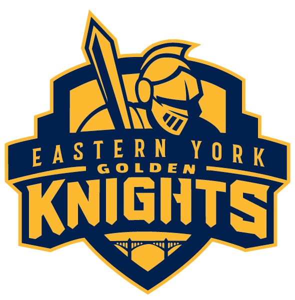 EASTERN YORK HIGH SCHOOL Sideline Store GOLDEN KNIGHTS (WRIGHTSVILLE, Pennsylvania) Spirit Apparel & Accessories Store