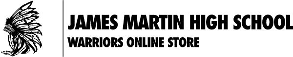 JAMES MARTIN HIGH SCHOOL Sideline Store Warriors (ARLINGTON, TEXAS) Spirit Apparel & Accessories Store