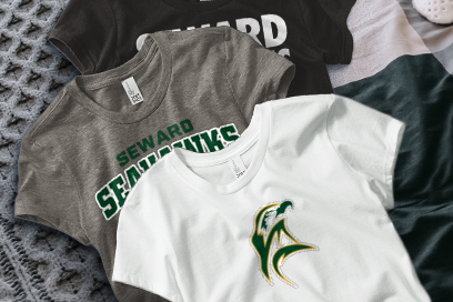 SEWARD HIGH SCHOOL SEAHAWKS Tees (Option 1) Banner