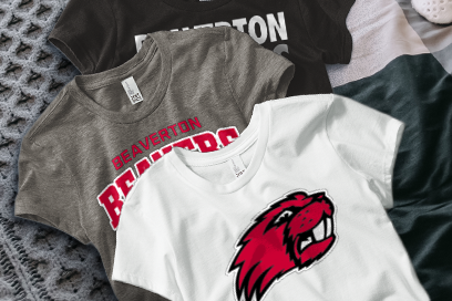 BEAVERTON HIGH SCHOOL BEAVERS Tees (Option 1) Banner