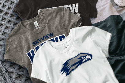 Skyview Hawks Tees (Option 1) Banner