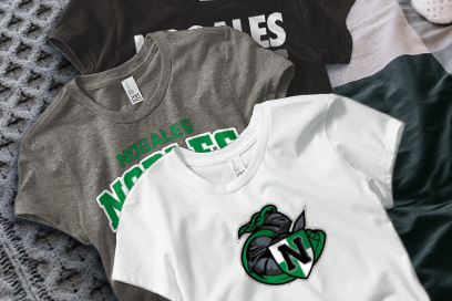 NOGALES HIGH SCHOOL NOBLES Tees (Option 1) Banner