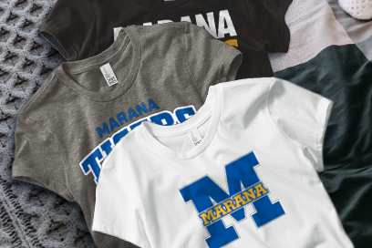 MARANA HIGH SCHOOL TIGERS Tees (Option 1) Banner