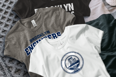 BROOKLYN TECHNICAL HIGH SCHOOL ENGINEERS Tees (Option 1) Banner