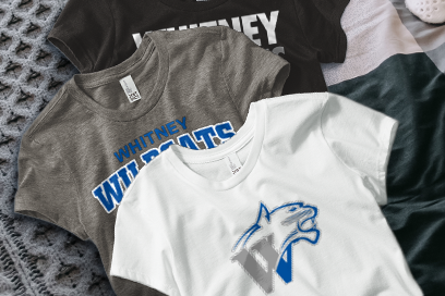 WHITNEY HIGH SCHOOL WILDCATS Tees (Option 1) Banner