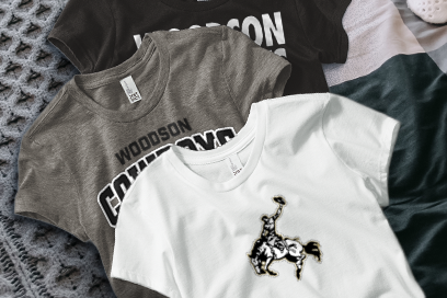 WOODSON HIGH SCHOOL COWBOYS Tees (Option 1) Banner