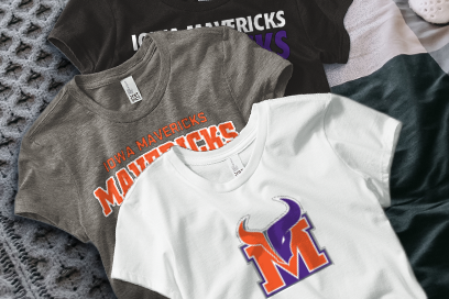 Iowa Mavericks Tees (Option 1) Banner