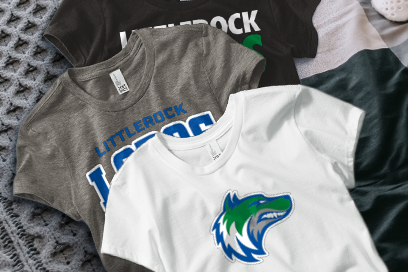 LITTLEROCK HIGH SCHOOL LOBOS Tees (Option 1) Banner