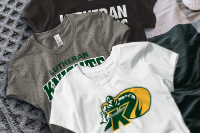 Lutheran Knights Tees (Option 1) Banner