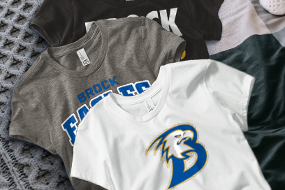 BROCK HIGH SCHOOL EAGLES Tees (Option 1) Banner