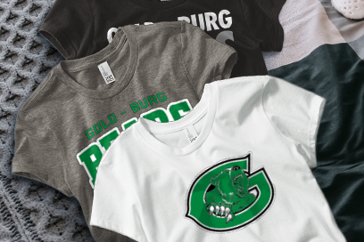 GOLD-BURG HIGH SCHOOL BEARS Tees (Option 1) Banner