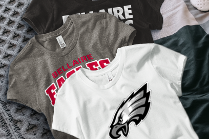 BELLAIRE HIGH SCHOOL EAGLES Tees (Option 1) Banner