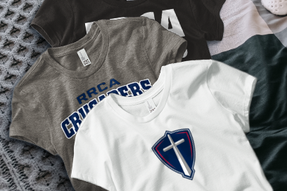 ROUND ROCK CHRISTIAN ACADEMY CRUSADERS Tees (Option 1) Banner