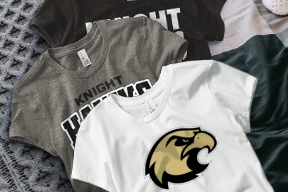 KNIGHT HIGH SCHOOL HAWKS Tees (Option 1) Banner