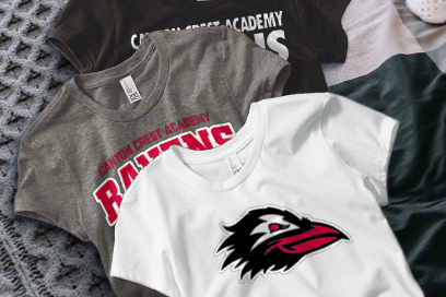 CANYON CREST ACADEMY RAVENS Tees (Option 1) Banner