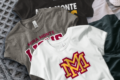 MIRA MONTE LIONS ONLINE STORE Tees (Option 1) Banner