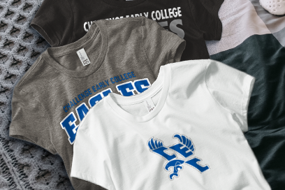 CHALLENGE EARLY COLLEGE HIGH SCHOOL EAGLES Tees (Option 1) Banner
